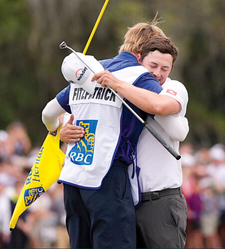Matthew Fitzpatrick delivers playoff winner to beat Scottie Scheffler